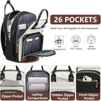 Laptop Backpack for Women College Bookbag - Image 2