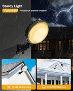 toberich LED Barn Light, 150W 20000LM Yard Area Lights Dusk to Dawn Outdoor - Image 4
