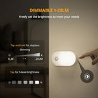 Lyridz Rechargeable Motion Sensor Night Light, Cool White LED Stick-on Closet - Image 5