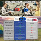 2000mAh Weather Emergency Radio, Portable Solar AM/FM/NOAA Hand Crank Radio - Image 2