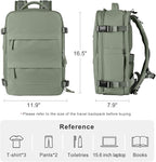 coofay Travel Backpack For Women Men Airline Approved Carry On Backpack Flight - Image 3