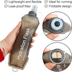 WILDREEDS 150ml Soft Flask, TPU Collapsible Soft Water Bottle - Image 2