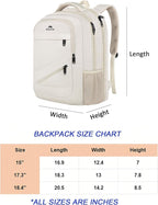 MATEIN Extra Large Backpack for Women, 18 Inch TSA College Backpack - Image 9