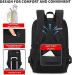 MAXTOP Travel Laptop Backpack Business Anti-theft Backpacks College Bookbag - Image 3