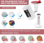 2 Pack Wall Mount Kit, VHB Adhesive or Screw, No Drill, Compatible - Image 4