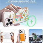 Case for iPhone 15 Pro, Spaceship Mushroom Phone Case Design，for Women Girls - Image 3