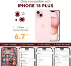 TIESZEN for iPhone 15 Plus Case, Compatible - Image 9