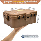 Hrensaw Large Outdoor Electrical Box, IP54 Waterproof Outdoor Outlet Covers - Image 3