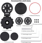DDJ AirTag Bike Computer Mount, Hidden Stem Cap AirTag Holder Compatible - Image 2