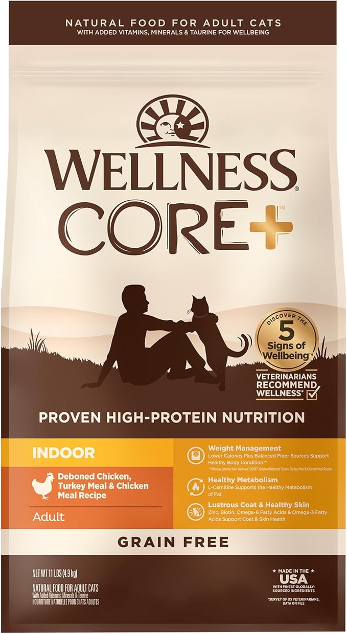 Wellness CORE+ Adult Dry Cat Food by WellnessNaturalPetFood