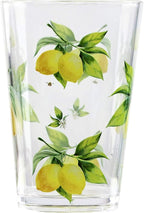 Calypso Basics Fresh Lemons, by Reston Lloyd, 8oz Acrylic Juice Drinkware - Image 2