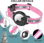 Reflective AirTag Cat Collar, Integrated Cat Tracker Collar - Image 5