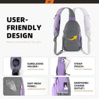 SKYSPER Sling Bag RFID Crossbody Sling Backpack Cross Body Shoulder Bag Travel - Image 4