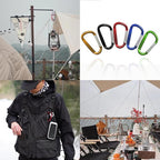 3" Aluminum Carabiner Clips - Image 4