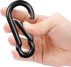 sprookber Carabiner Clips Spring Snap Hook, Iron Heavy Duty Caribeaners - Image 6