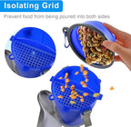 Dog Travel Water Bottle Collapsible Bowls, 2 in 1 Pet Food Container - Image 4