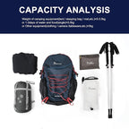 MOUNTAINTOP Hiking Backpack, 25/30L Camping Backpack, Men Women Hiking Daypack - Image 7