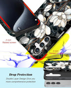 Compatible for Samsung Galaxy A27 5G Case, Dual Layer Heavy Duty 2 in 1 - Image 3
