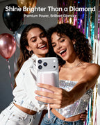 iWALK Sparkly 10000mAh Portable Charger, 22.5W Fast Charging Small Power Bank - Image 2