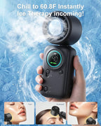 Portable Handheld Fan, Ice Cooling Turbo Fan, 20000 RPM Handheld Personal Fan - Image 2
