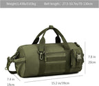 ArcEnCiel Small Tactical Duffle Bag Men Gym Pack Military Molle Shoulder Bags - Image 2