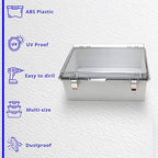 MAKERELE Outdoor Junction Box ABS Plastic Waterproof Universal Electrical - Image 5