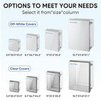 TICONN Waterproof Electrical Junction Box IP67 ABS Plastic Enclosure - Image 3
