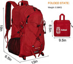 Goloni 45L Hiking Backpack Lightweight Foldable, Waterproof Camping Backpack - Image 2