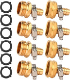 Brass Garden Hose Connector Repair Mender Kit by Sanpaint