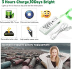 ZSJWL 6 Pack Rechargeable Fairy Lights - Image 2