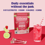 Ultima Replenisher Daily Electrolyte Powder – Strawberry Margarita, 16 - Image 2