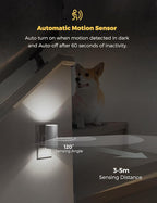 L LOHAS LED Motion Sensor Night Light, Bright Night Light, 5000K Daylight White - Image 3