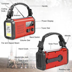 Emergency Hand Crank Solar Radio 20000mAh - Image 4