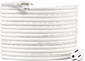 Amazon Basics Extension Cord, 25 Ft, 3 Prong Outlet Extender, Indoor Power Cord by AmazonBasics