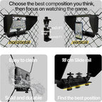 Cell Phone Fence Mount with Shade Game Recording Mounting Kit Compatible with - Image 5