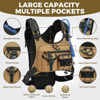 Criuage USA Original Patent Running Hydration Vest Backpack, Lightweight Chest - Image 2
