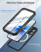Lanhiem Magnetic for iPhone 17 Case, IP68 Waterproof Dustproof Case, Full Body - Image 6