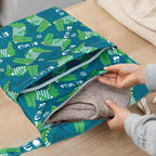 ALVABABY 3pcs Cloth Diaper Wet Dry Bags Waterproof Reusable - Image 7