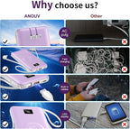 Portable Charger Built-in Cables, AC Wall Plug and Magnetic Wireless iWatch - Image 6