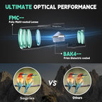 6-16x40 HD Zoom Binoculars for Adults, High Powered, Large View, BAK4 Prism - Image 2