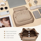LOVEVOOK Mini Backpack for Women, Small Backpack Purse for Travel Work Cute - Image 4