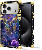for iPhone 17 Pro Max Case Luxury Golden Decoration - Image 2
