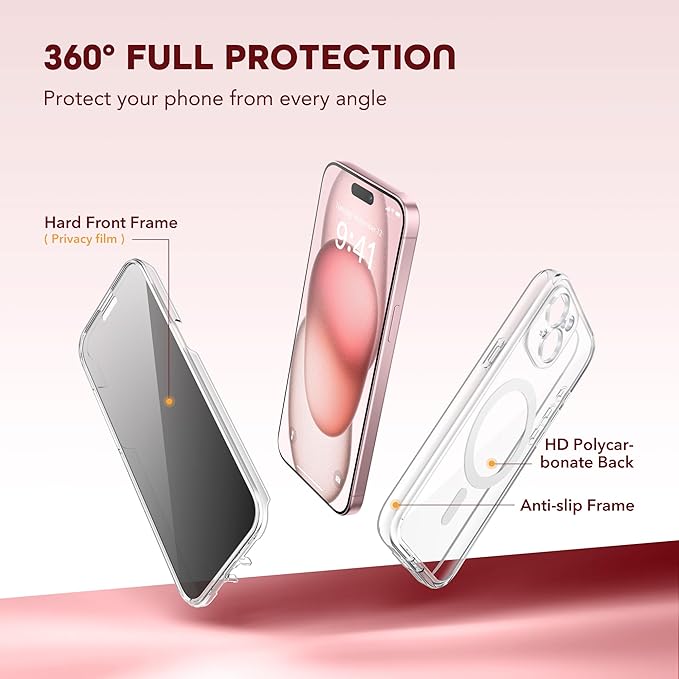 TIESZEN for iPhone 15 Plus Case, Compatible - Image 9