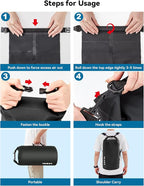 HEETA Waterproof Dry Bag for Women Men, 5L/10L/20L/30L/40L Roll Top Lightweight - Image 4