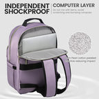 LOVEVOOK Laptop Backpack for Women 17.3 inch, Cute Womens Travel Backpack Purse - Image 3