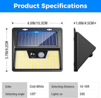 Peasur 18 Pack/140 LED Solar Lights, Outdoor Waterproof, 3 Lighting Modes - Image 7