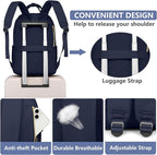 Laptop Backpack for Women Work Bag - Image 5