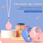 for Air Tag Bracelet & Airtag Necklace, Silicone Wristband Air tag Holder Kids - Image 2
