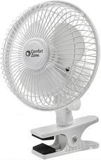 Comfort Zone Portable Clip on Fan by ComfortZone
