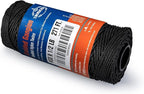 HONGDA Braided Black Nylon String, #30 Tarred Bank Line Twine, 271 Feet Black - Image 7